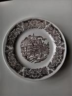4 porselein bread & butter plates/broadhurst tudor village, Antiek en Kunst, Ophalen of Verzenden