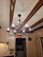 Kroonluchter 6 arms, Huis en Inrichting, Lampen | Kroonluchters, Ophalen, Zo goed als nieuw, Metaal