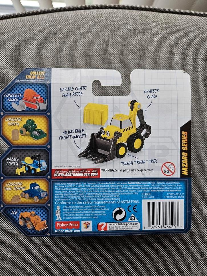 Bob de Bouwer Hazard Scoop - Nieuw in verpakking!, Kinderen en Baby's, Speelgoed | Speelgoedvoertuigen, Nieuw, Ophalen of Verzenden