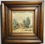 Schilderij - W.E.van de Ven - Oss 1956, Minder dan 50 cm, Gebruikt, Ophalen of Verzenden, Schilderij