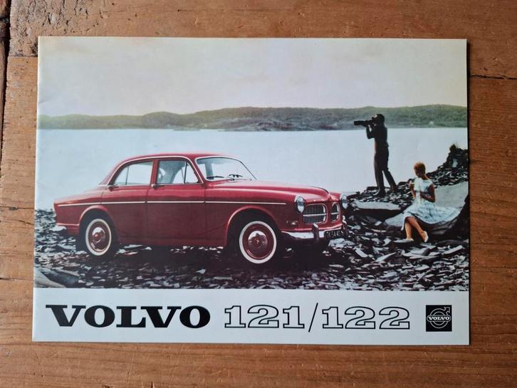 Volvo Amazon 121 / 122 brochure - 1961, Boeken, Auto's | Folders en Tijdschriften, Zo goed als nieuw, Volvo, Ophalen of Verzenden