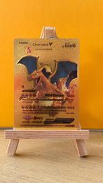 Pokemon goud kaart CharizardV, Ophalen of Verzenden, Gebruikt, Losse kaart