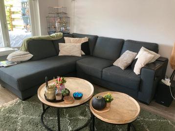 Gebruikte hoek lounge bank links
