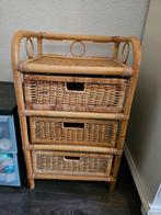 Rotan Lade kastje, Huis en Inrichting, Kasten | Ladekasten, Ophalen, Gebruikt, 1 of 2 laden, 50 tot 100 cm
