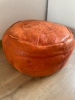 Vintage Marokaanse poef, Huis en Inrichting, Banken | Voetenbanken en Poefen, Ophalen, Minder dan 50 cm, Gebruikt, Vintage