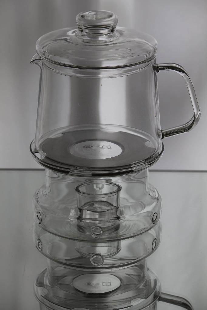 Theestel Douwe Egberts 1 liter, Huis en Inrichting, Keuken | Keukenbenodigdheden, Zo goed als nieuw, Ophalen