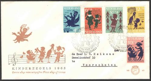 Nederland Eerste Dag Enveloppe FDC E60 Met Adres, Postzegels en Munten, Postzegels | Eerstedagenveloppen, Beschreven, Nederland