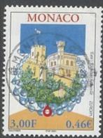 Monaco europazegel 2001, Verzenden, Overige landen, Gestempeld