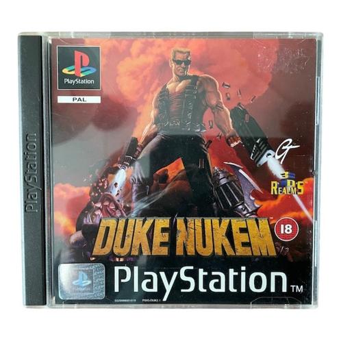 Duke Nukem (PS1), Spelcomputers en Games, Games | Sony PlayStation 1, Gebruikt, 1 speler, Vanaf 3 jaar, Ophalen of Verzenden