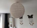 Witte plafond/hang lamp (touw), Overige materialen, 50 tot 75 cm, Ophalen