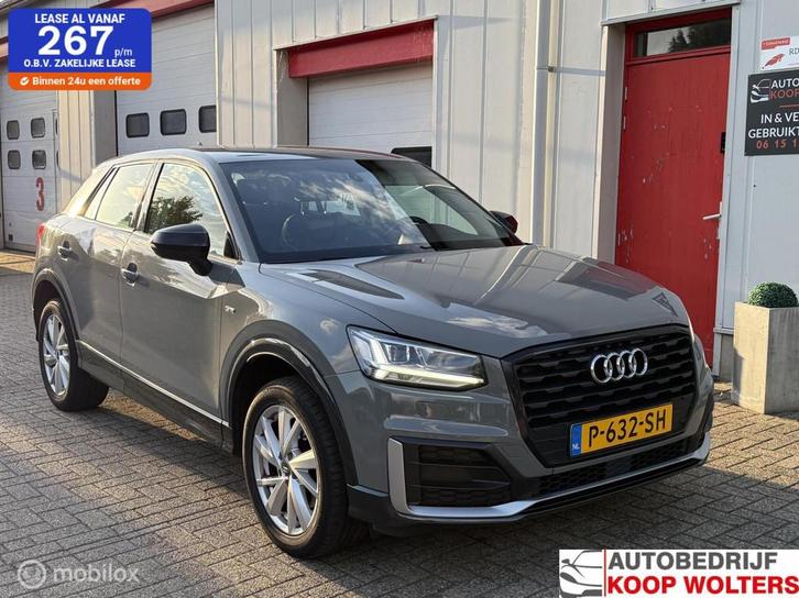 Audi Q2 1.4 TFSI S line S tronic B&O Led Leder, Auto's, Audi, Bedrijf, Te koop, Q2, ABS, Airbags, Airconditioning, Alarm, Bluetooth