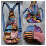 Prachtig handgemaakte rugtas/ invouwbaar. ZGAN., Ophalen of Verzenden, Zo goed als nieuw, Overige merken, 30 tot 45 cm