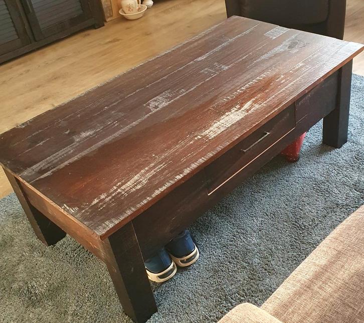 Salontafel koloniaal, Huis en Inrichting, Tafels | Salontafels, Zo goed als nieuw, Minder dan 50 cm, 50 tot 100 cm, 100 tot 150 cm