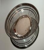 Verzilverde broodmand kempen en vergeer, Ophalen of Verzenden