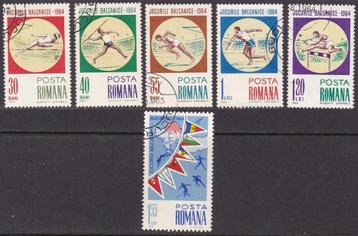 1858 - Roemenië michel 2299/2304 gestempeld , Balkans beschikbaar voor biedingen