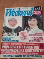 Weekend 1987 Prinses Diana Maywood Tineke Schouten Alberti, Verzamelen, Verzenden, 1980 tot heden, Nederland, Tijdschrift