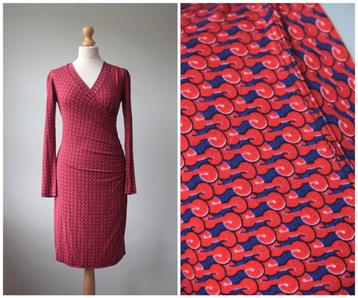 Klaes & Myra's - nieuwstaat jurk / rood / maat S beschikbaar voor biedingen