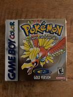 Nintendo Pokémon Gold USA Original compleet Game Boy Color, 1 speler, Ophalen of Verzenden, Zo goed als nieuw, Role Playing Game (Rpg)
