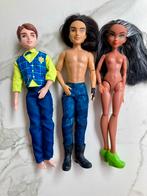 Disney Descendants 3x, Jay, Ben & Freddy. Fa Hasbro TOTAAL, Ophalen of Verzenden, Zo goed als nieuw, Pop