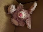 Sigikid konijn roze knuffel ca 20 cm., Konijn, Ophalen of Verzenden, Zo goed als nieuw