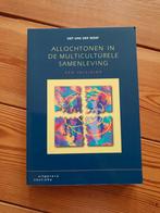 Allochtonen in de multiculturele samenleving, Ophalen of Verzenden, Zo goed als nieuw, S. van der Werf