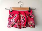 Frendz roze korte broek met bloemen & vlinders, maat 98, Broek, Gebruikt, Meisje, Frendz