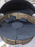Zonne eiland lounge set, Tuin en Terras, Ophalen, Zo goed als nieuw, Wicker, Loungeset