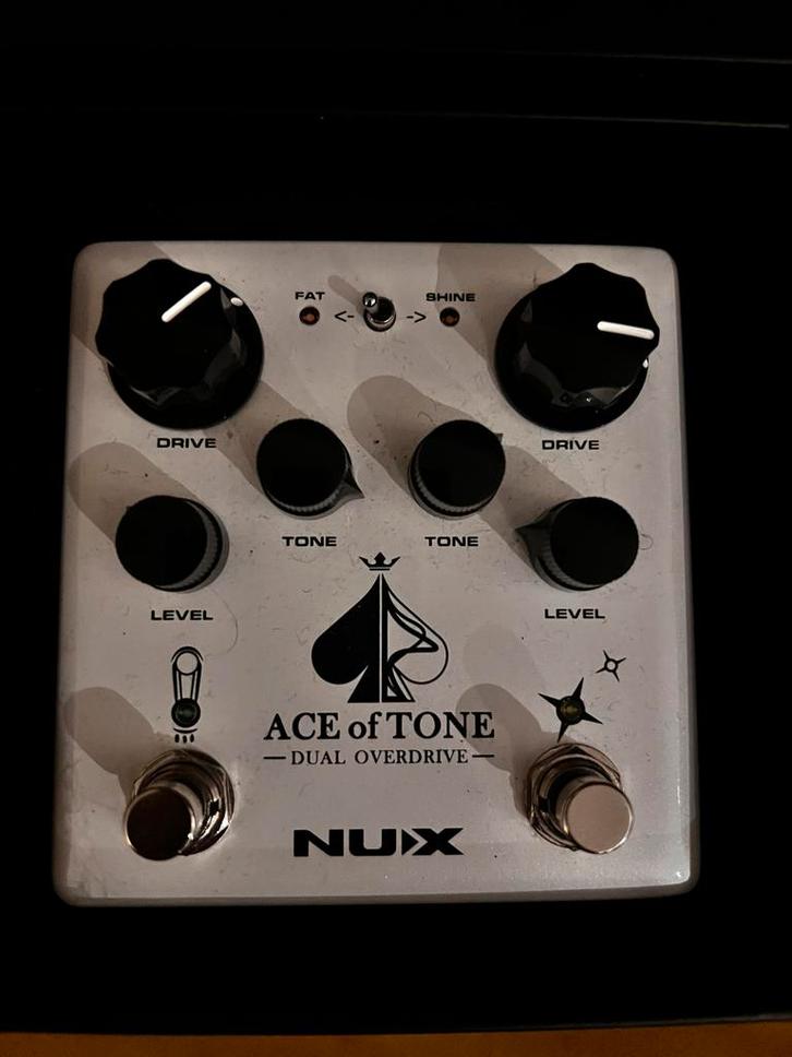 Nux Ace of tone (dual overdrive) pedaal, Muziek en Instrumenten, Effecten, Zo goed als nieuw, Ophalen of Verzenden