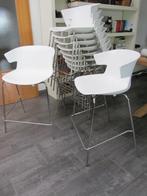 COVE Quadrofoglio design barkruk - stapelbaar, Ophalen, Gebruikt, Wit, Design