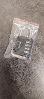 6x Hangslot met cijfercode 8 cm hoog, Ophalen of Verzenden, Nieuw, Chroom, Slot