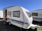 Hobby Excellent 400 SF 2007 Tent/Mover/Vast bed, Caravans en Kamperen, Caravans, Dwarsbed, Bedrijf, Treinzit, Ringverwarming