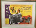The Beatles - Mexicaanse filmposter ingelijst, Verzamelen, Ophalen of Verzenden, Zo goed als nieuw, Poster, Artwork of Schilderij