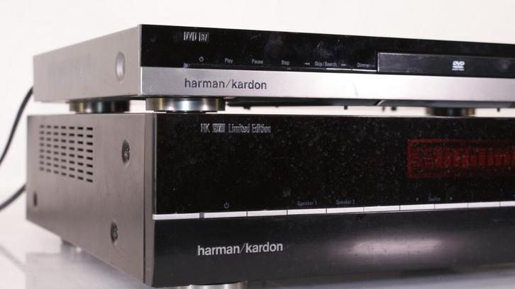 Harman Kardon HK 970 Limited Edition versterker + DVDSpeler, Audio, Tv en Foto, Versterkers en Receivers, Refurbished, Overige systemen