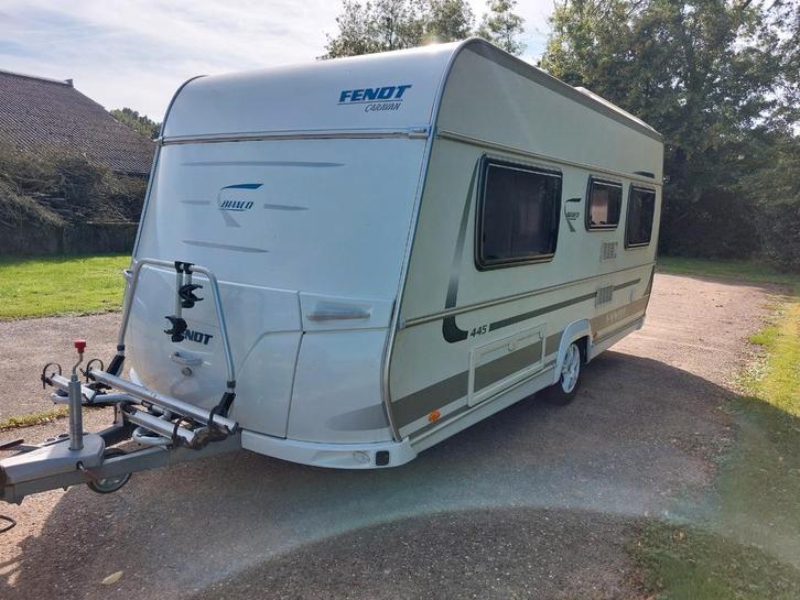Fendt470 TFB 2014 mooie staat mover luifel tent fietsdrager, Caravans en Kamperen, Caravans, Bedrijf, tot en met 6, 1000 - 1250 kg