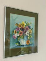Ingelijste bloemenpracht, Antiek en Kunst, Kunst | Schilderijen | Klassiek, Ophalen