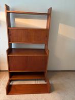 Vintage KLM Kast jaren 60, Ophalen, Gebruikt, Teakhout, 50 tot 100 cm