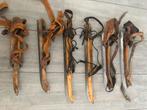 Antieke schaatsen Friese doorlopers houtjes, Ophalen of Verzenden, Gebruikt, Friese doorlopers, Overige merken