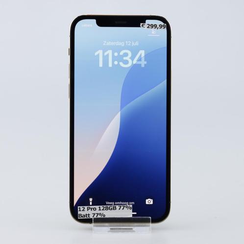 iPhone 12 Pro 128GB Goud | Nette staat (Batt 77%), Telecommunicatie, Mobiele telefoons | Apple iPhone, Zo goed als nieuw