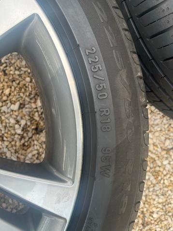 BMW 225/50 R18 Velgen met Banden 5x120 beschikbaar voor biedingen