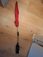 Paraplu voor op kinderwagen,  rood, Ophalen of Verzenden, Zo goed als nieuw