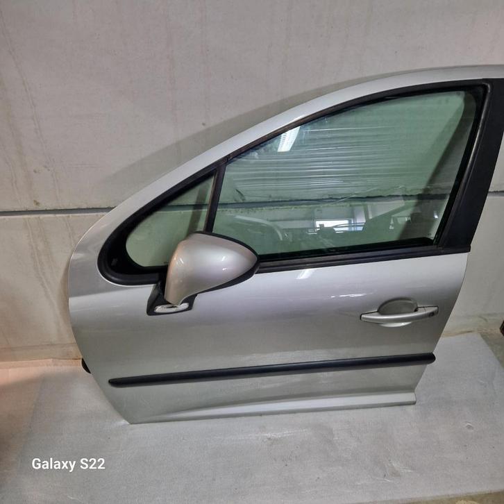 PEUGEOT 207 DEUR LV / ETSC, Auto-onderdelen, Carrosserie en Plaatwerk, Deur, Peugeot, Voor, Links, Gebruikt, Ophalen of Verzenden