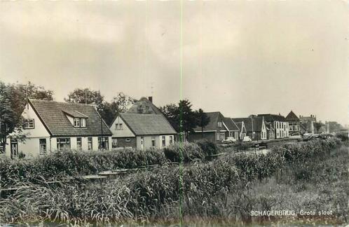 (304-217-005) Schagerbrug Grote sloot, Verzamelen, Ansichtkaarten | Nederland, Noord-Holland, Verzenden