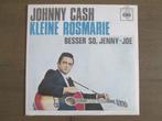Johnny Cash - Kleine Rosemarie / Besser So, Jenny - Joe, Cd's en Dvd's, Vinyl Singles, Gebruikt, Overige genres, 7 inch, Single