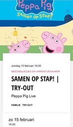 Tickets, Tickets en Kaartjes, Twee personen, Overige soorten