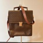 Vintage Celine Macadam Tas, Overige merken, Gebruikt, Bruin, Ophalen of Verzenden