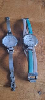 2 Dames Fossil Horloges, Sieraden, Tassen en Uiterlijk, Horloges | Dames, Staal, Gebruikt, Staal, Fossil