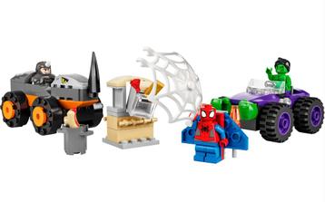 LEGO - Hulk vs. Rhino Truck Showdown (10782) - Nieuw! beschikbaar voor biedingen