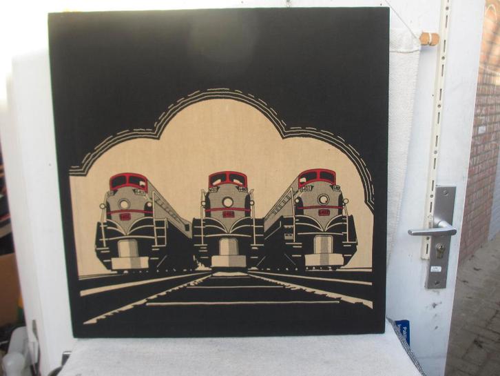 STRÖMMA TRAINS FRANCES BULTLER [1940-2024], Antiek en Kunst, Kunst | Overige Kunst, Ophalen of Verzenden