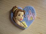 Disney Belle en het Beest Belle foam magneet met kasteel 5cm, Verzamelen, Disney, Ophalen of Verzenden, Assepoester of Belle, Zo goed als nieuw