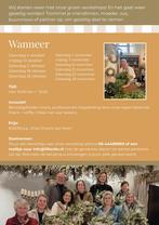 We starten weer met de groen workshops! Kransen maken